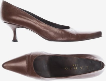Lario 1898 Pumps 36,5 in Braun: Vorderseite