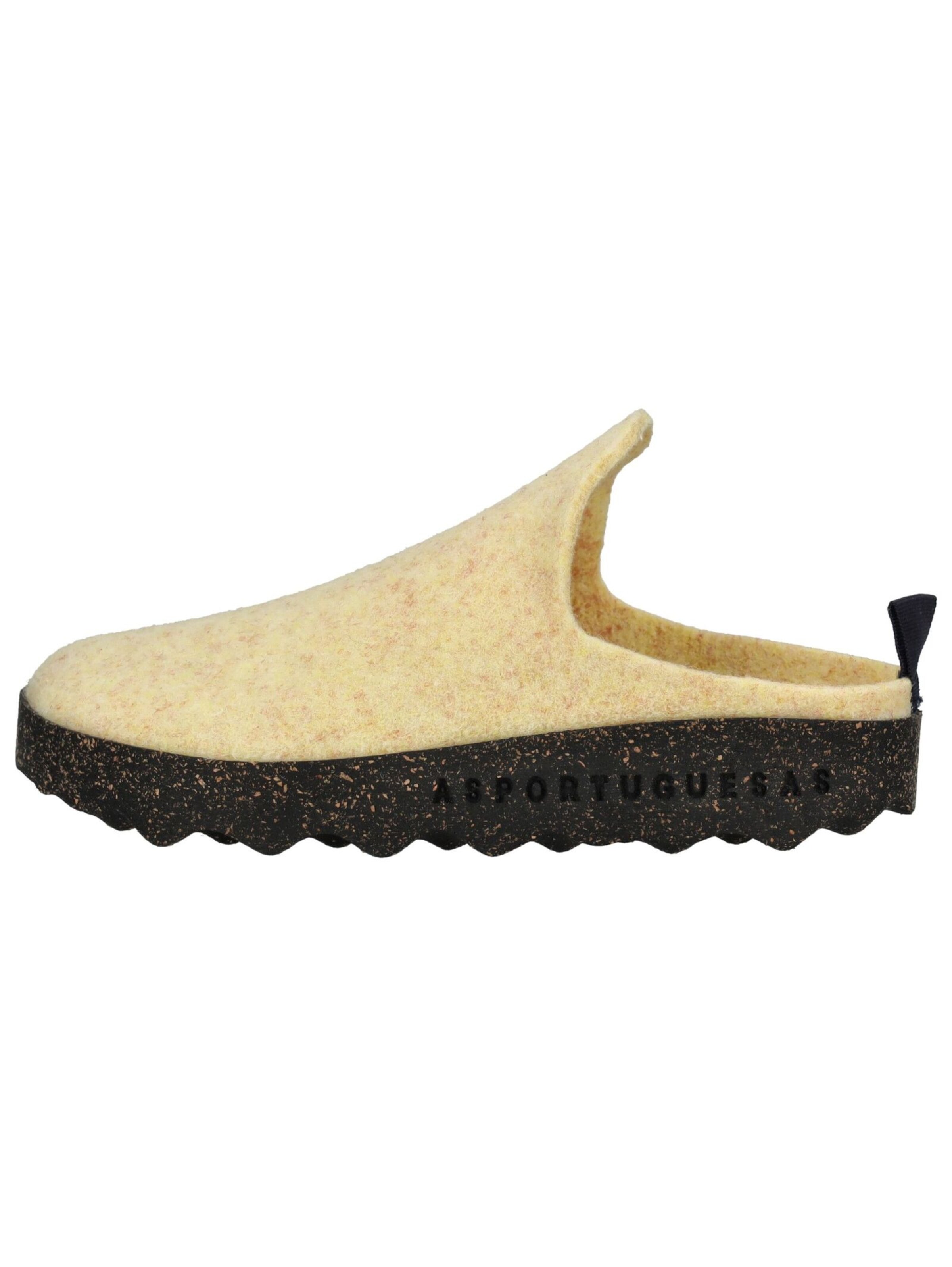 Pantoufle Asportuguesas en jaune