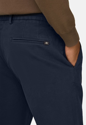 Boggi Milano Slim fit Chino trousers in Blue