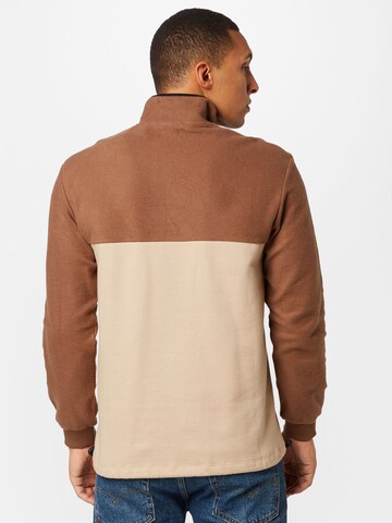 Rotholz Sweatshirt 'Divided' in Beige