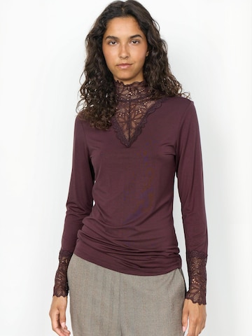Soyaconcept - Top 'MARICA 20' en lila: frente
