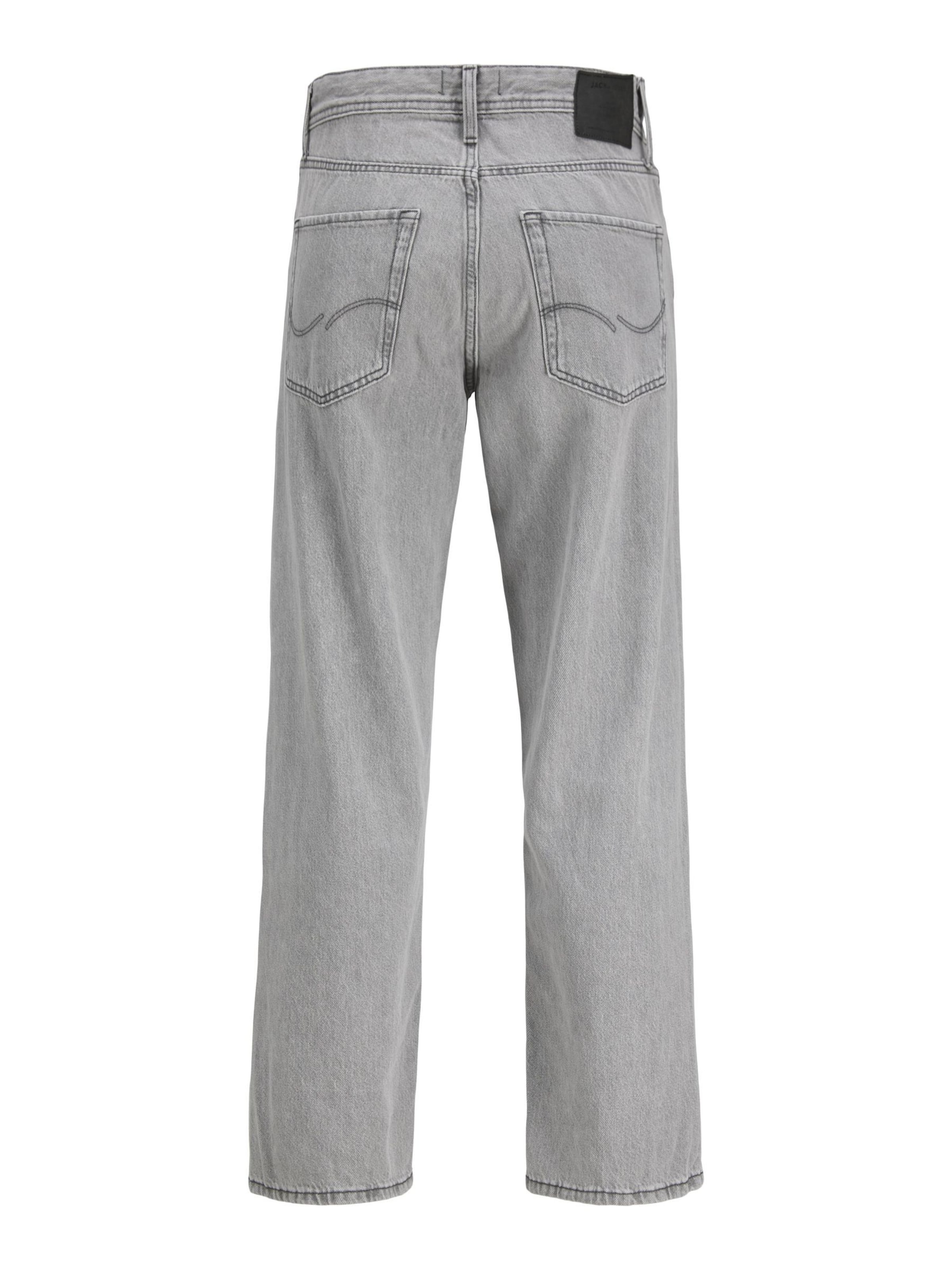 JACK & JONES Loose fit Jeans 'EDDIE ORIGINAL MF 313' in Grey