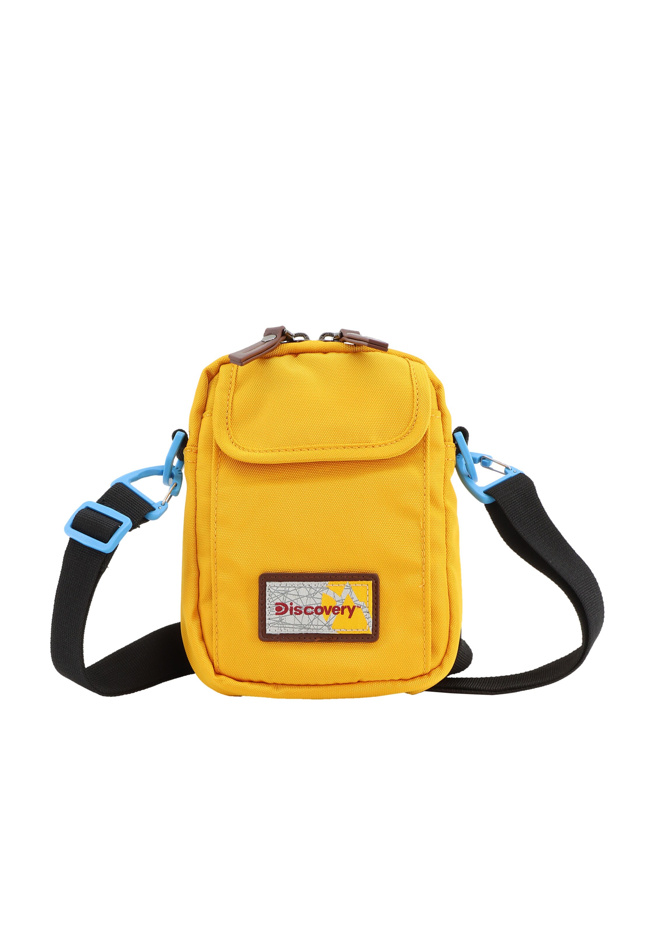 Discovery Schultertasche in Gelb: Vorderseite