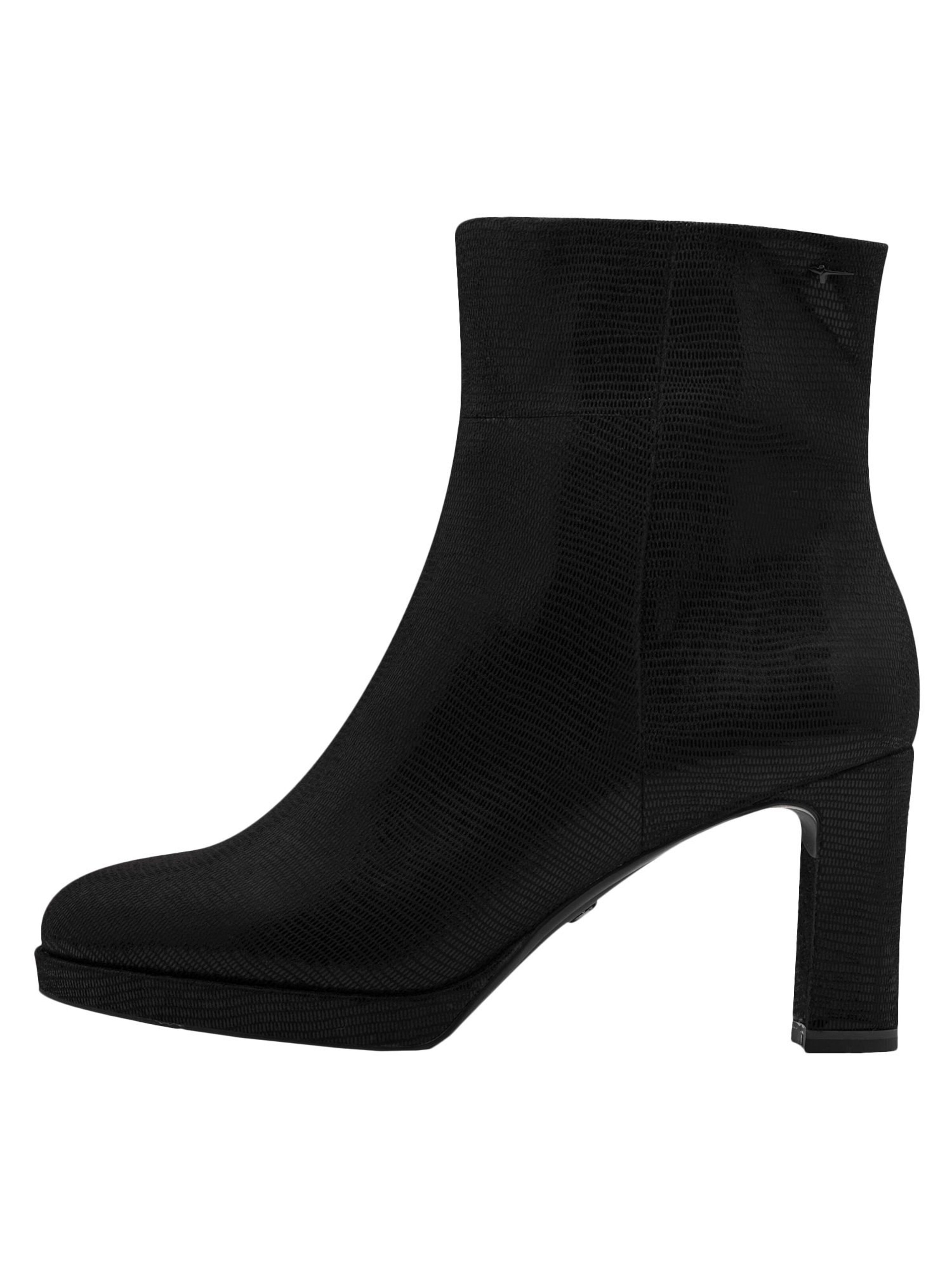 Tamaris Enkellaarsjes in Zwart