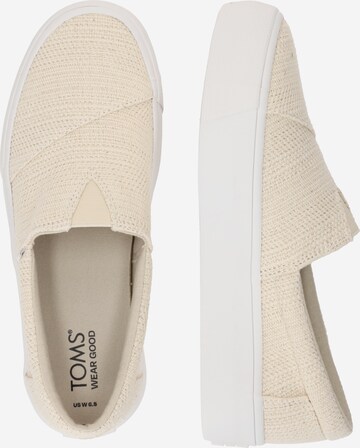 TOMS Classic Flats in White