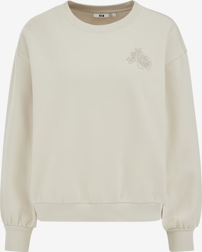 WE Fashion Collegepaita värissä tummabeige / karamelli / luonnonvalkoinen, Tuotenäkymä