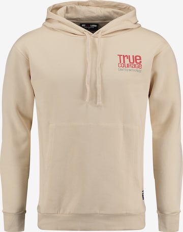 Sweat-shirt 'KLTRUE COURAGE' Key Largo en beige : devant