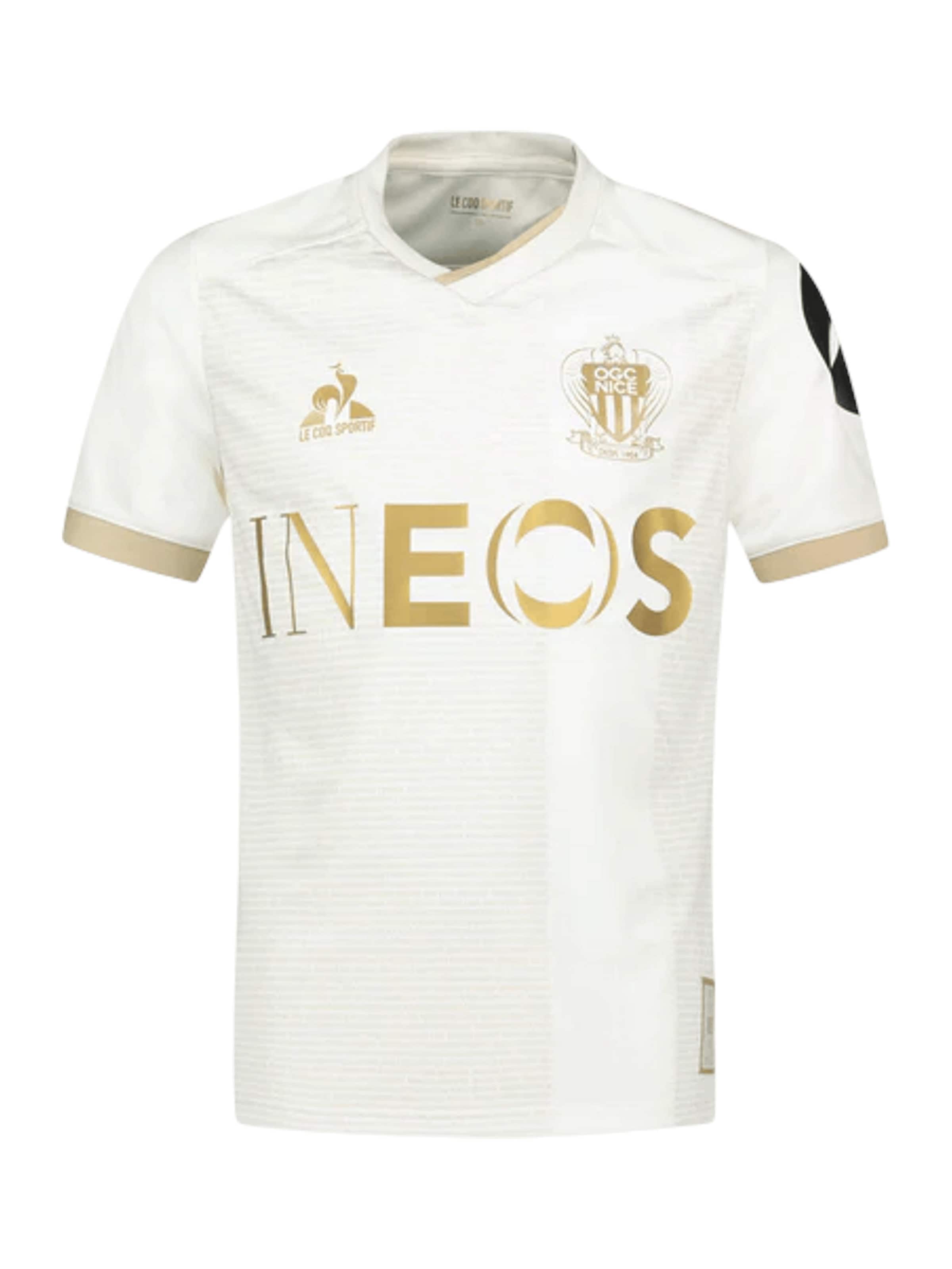 LE COQ SPORTIF Performance shirt in White: front