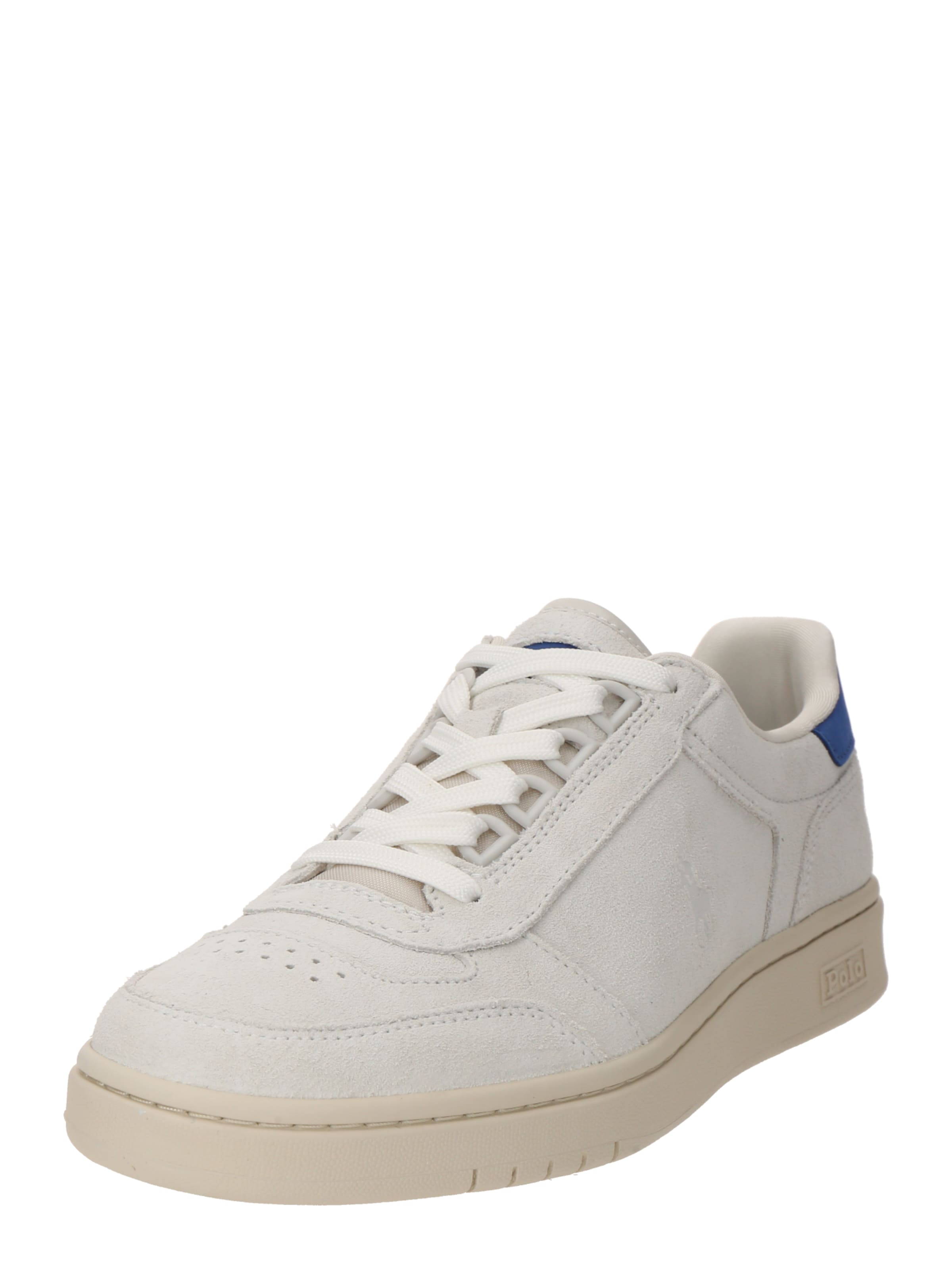 Polo Ralph Lauren Σνίκερ χαμηλό σε λευκό: μπροστά