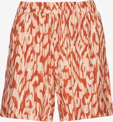 Regular Pantalon 'Orlena Ladonna' MSCH COPENHAGEN en orange : devant