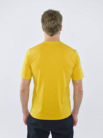 BLACKYAK T-Shirt 'Ramo' in Gelb