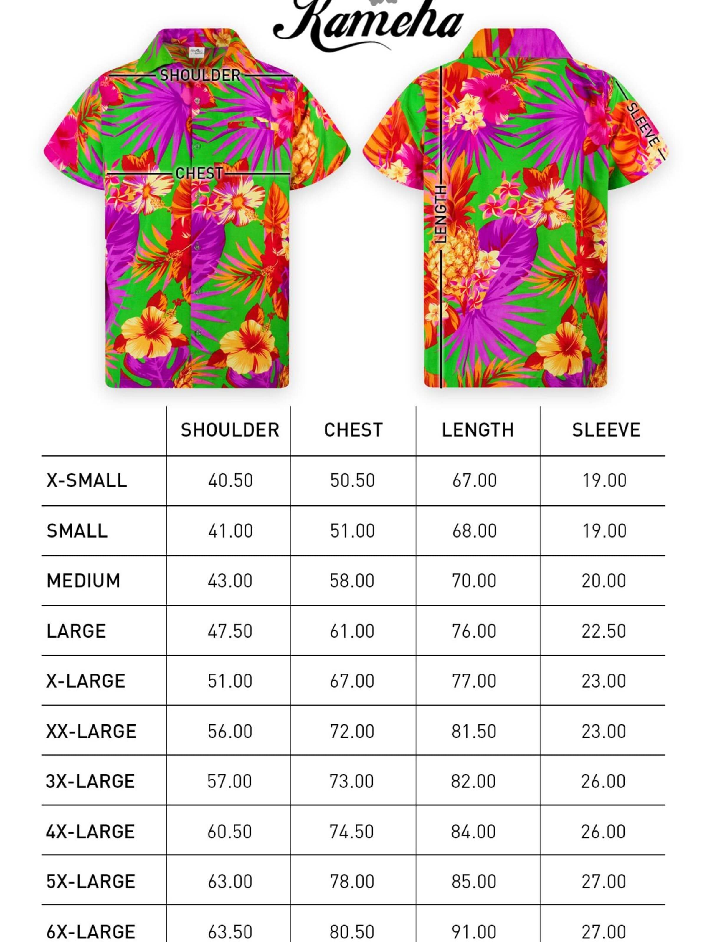 King Kameha Shirt 'Pineapple' in Groen