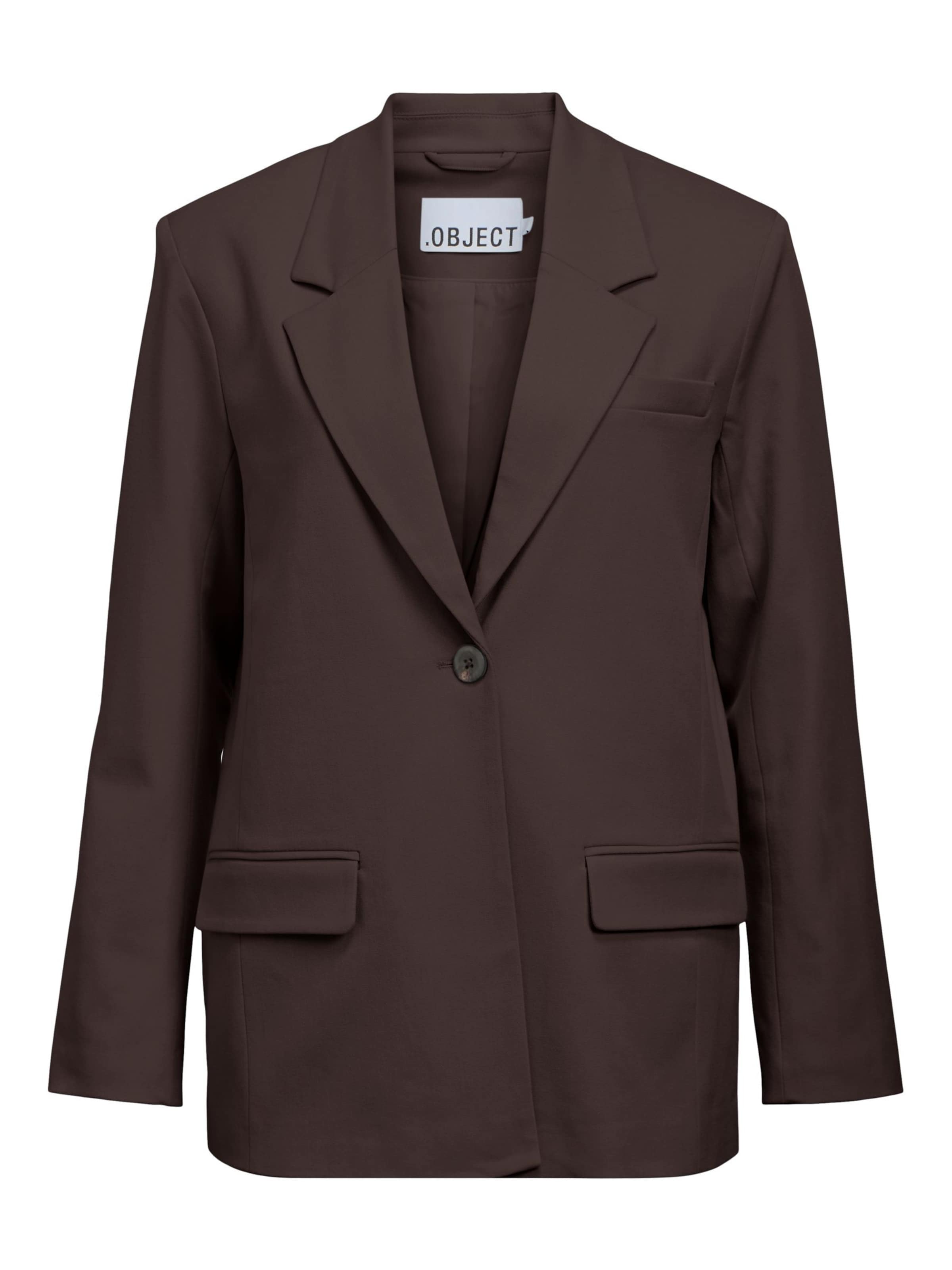 OBJECT - Blazer 'OBJLisa' en marrón: frente