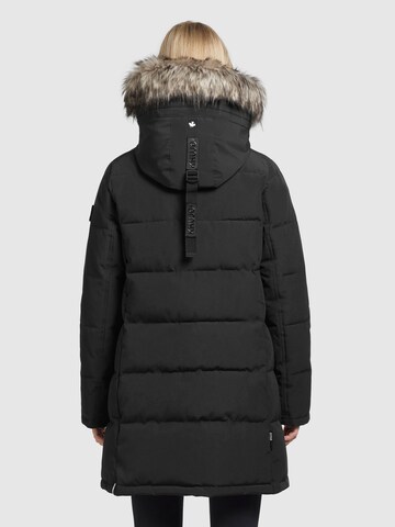 Palton de iarnă 'Cloren' de la khujo pe negru