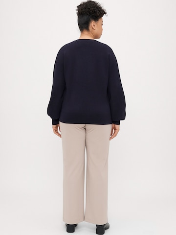 Cardigan 'CARIBI' ONLY Carmakoma en bleu