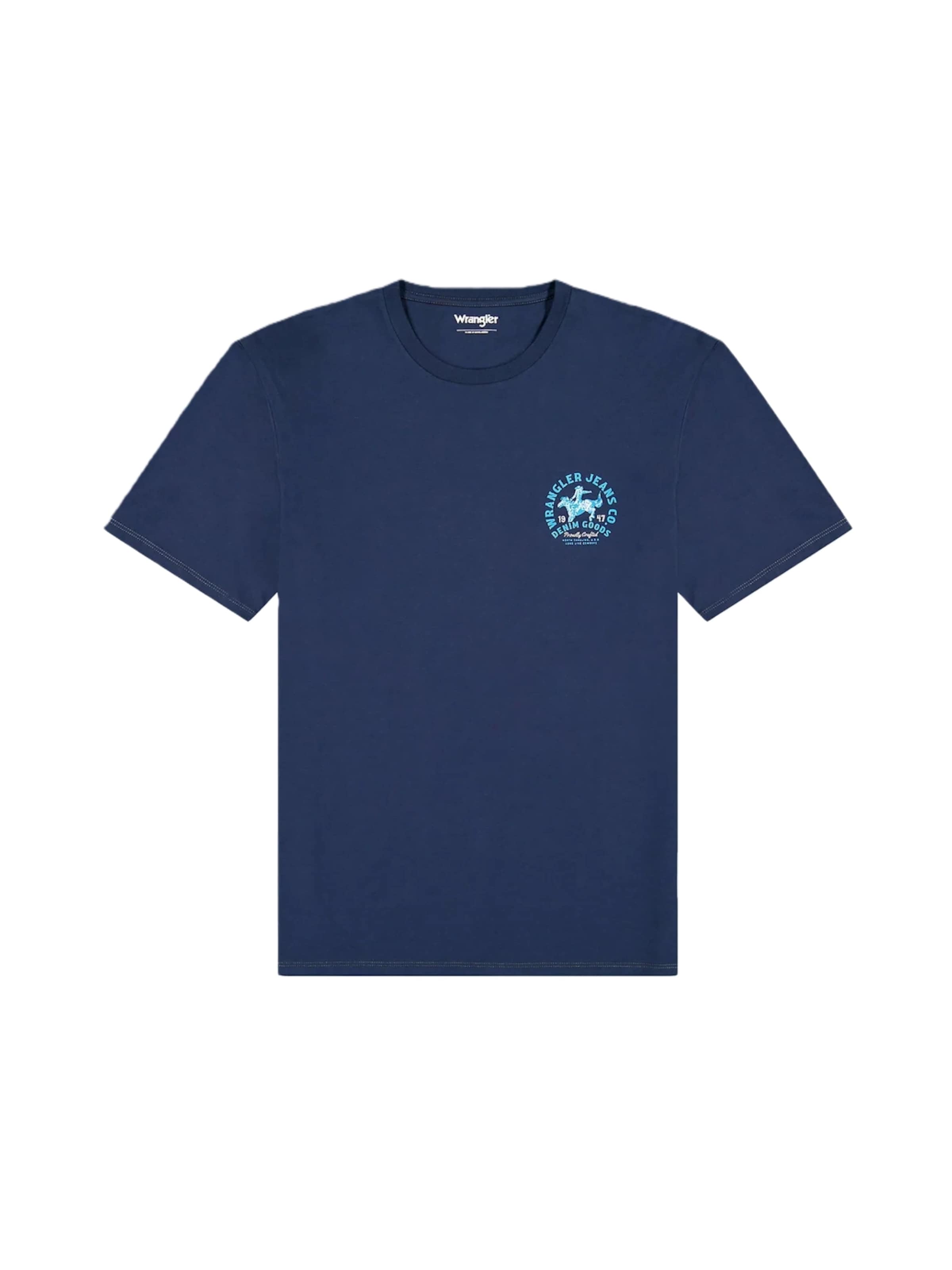 WRANGLER Shirt in de kleur Blauw, Productweergave