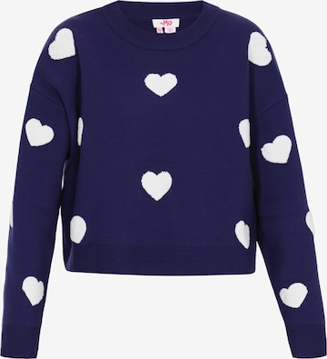 MYMO Pullover in Blau: Vorderseite