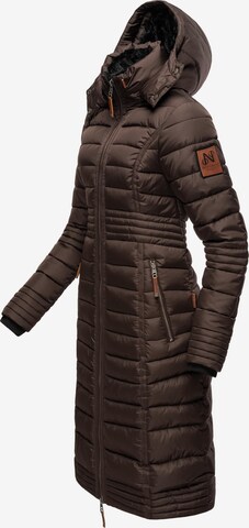 NAVAHOO Winter Coat 'Umay' in Brown