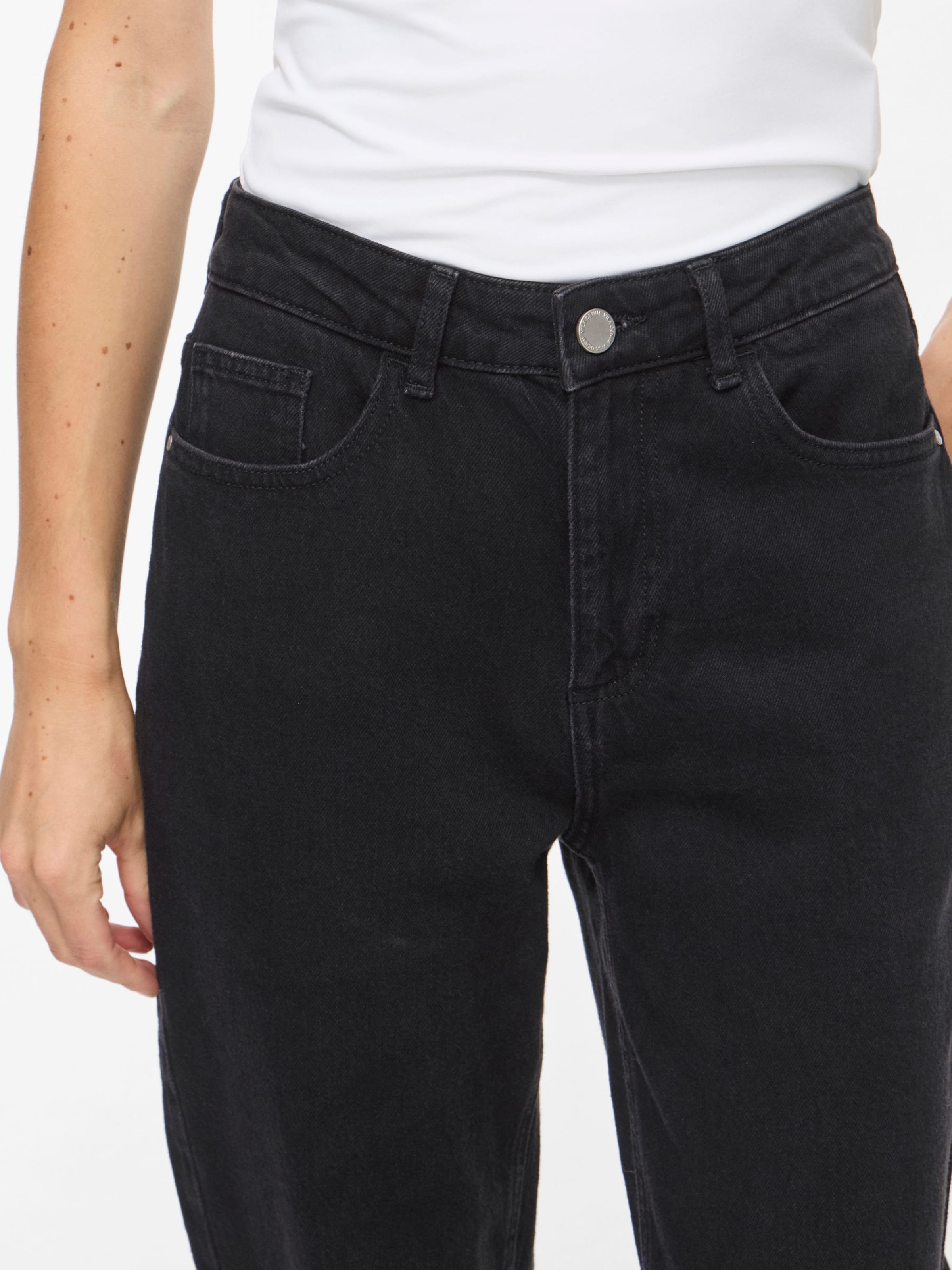 VILA Loose fit Jeans in Black
