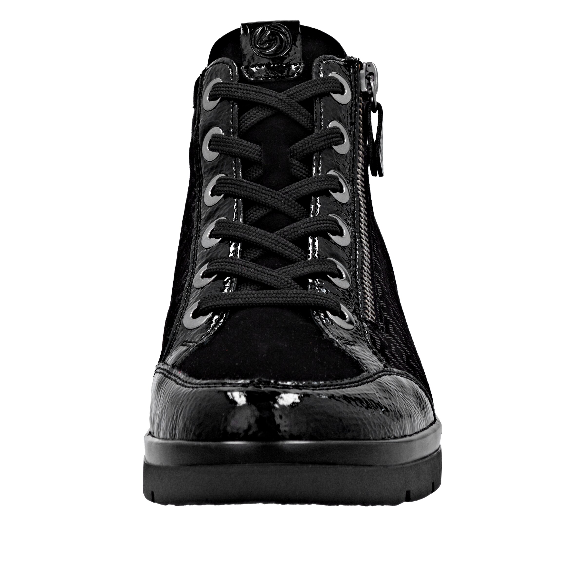 Bottines à lacets REMONTE en noir