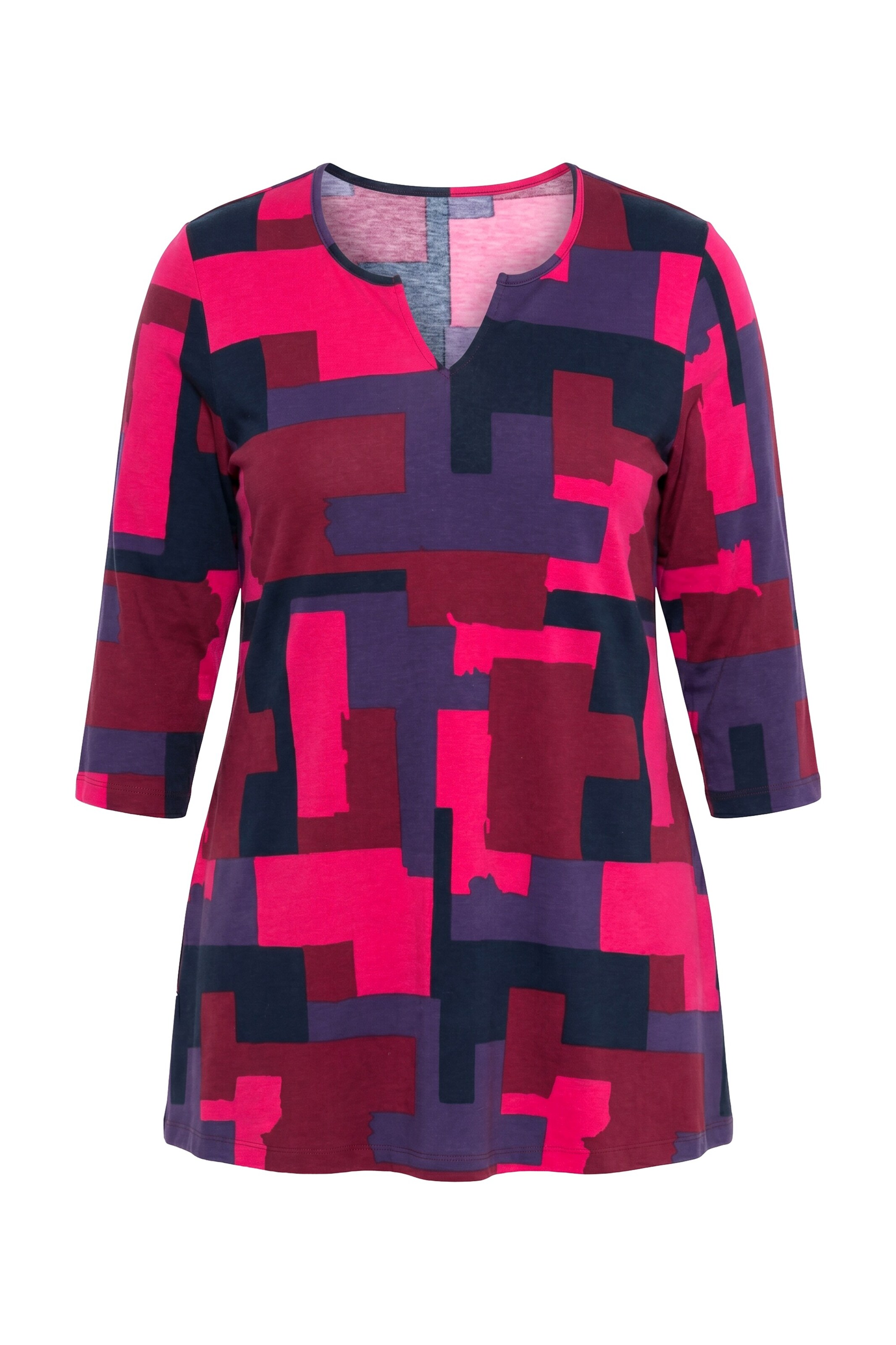 Ulla Popken Shirt in Rot: Vorderseite