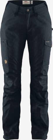 Fjällräven Regular Outdoorhose 'KAIPAK' in Blau: predná strana