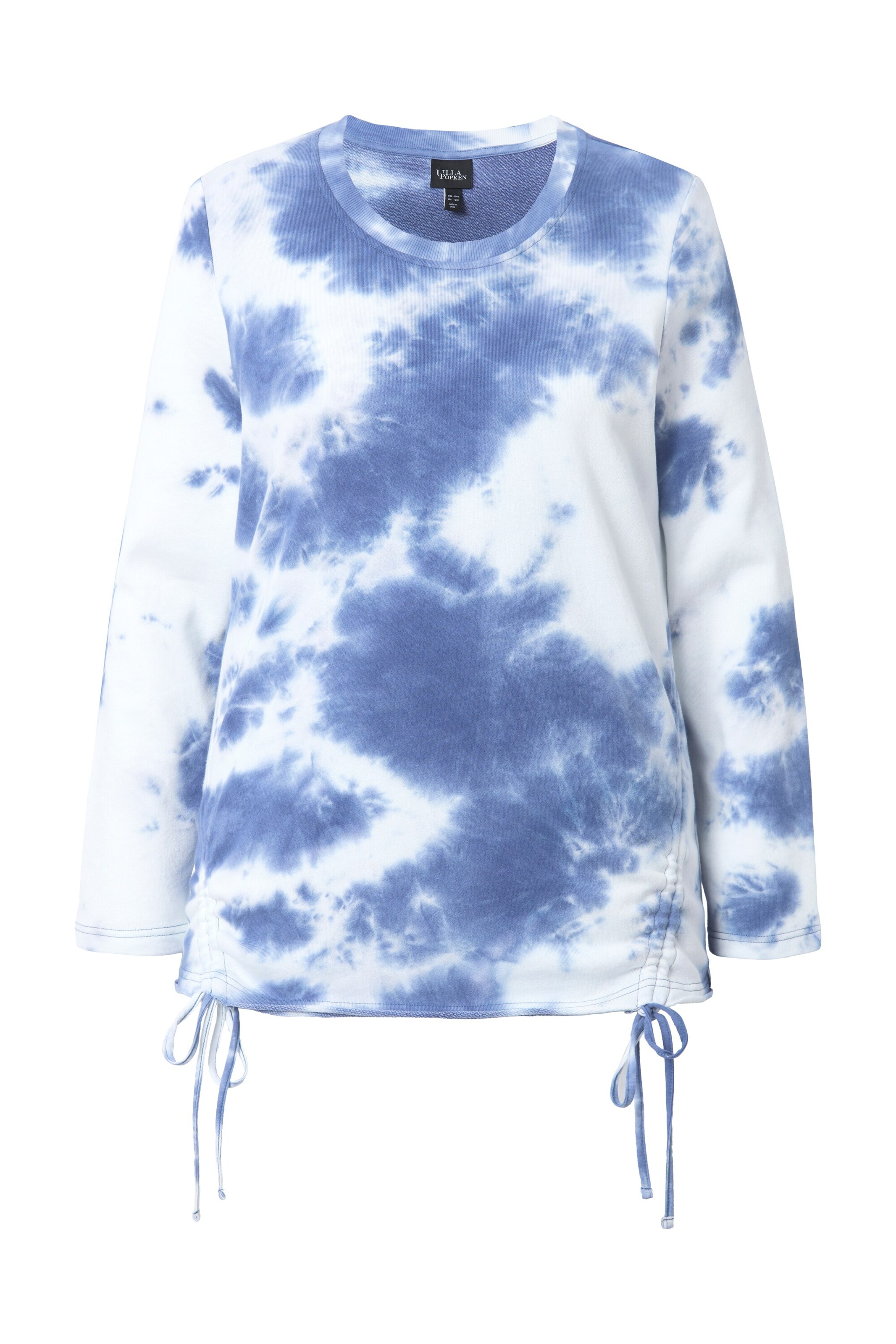 Ulla Popken Sweatshirt in Blau: Vorderseite