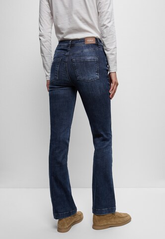 STREET ONE Bootcut Jeans in Blau