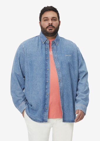 Marc O'Polo Regular fit Button Up Shirt in Blue: front