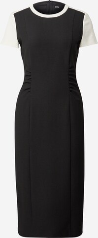 BOSS Sheath Dress 'Dufeva1' in Black: front