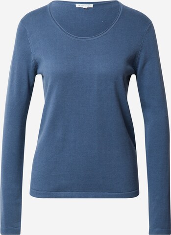 TOM TAILOR Sweater in Blue: front