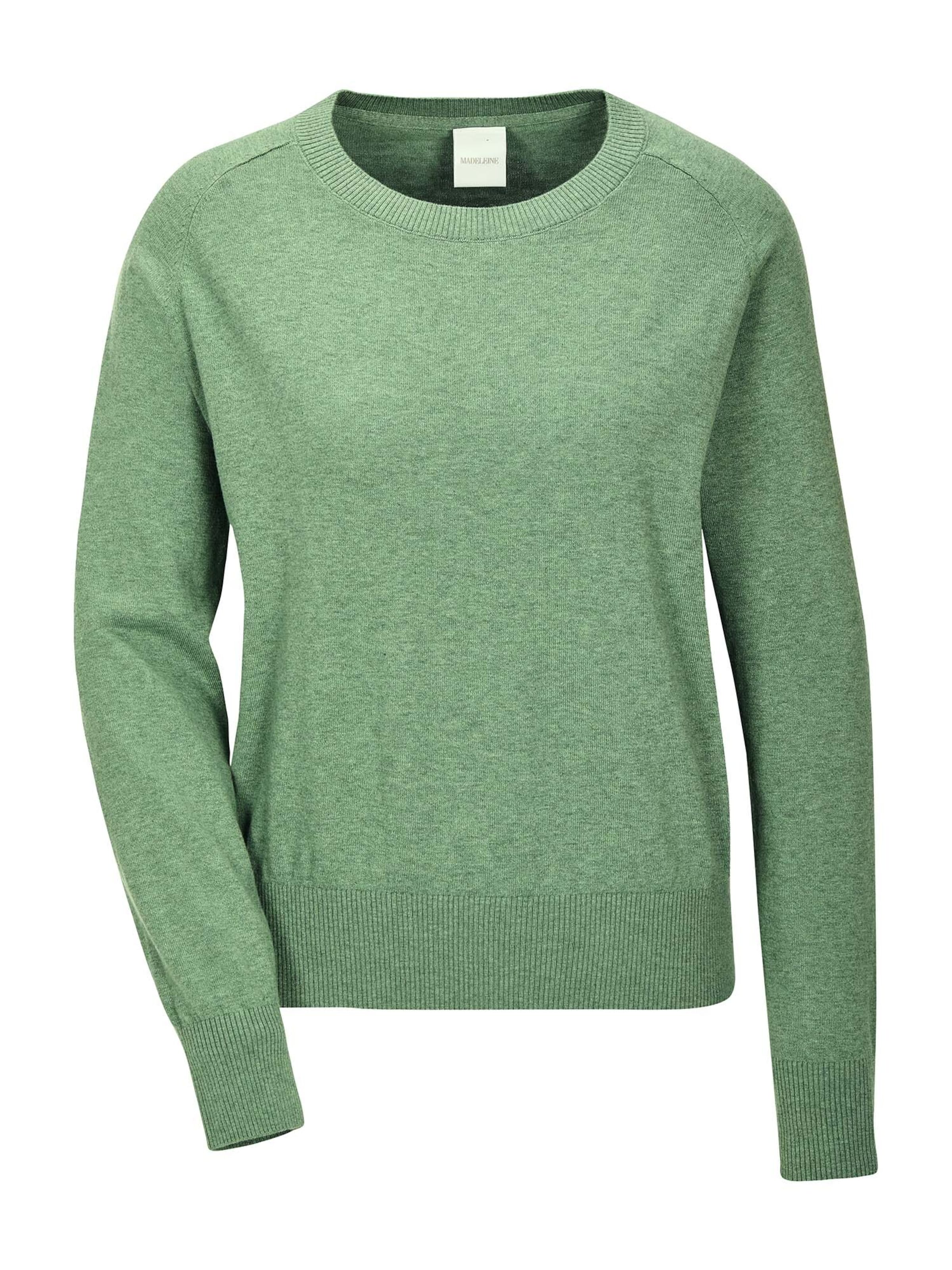 Pull-over MADELEINE en vert : devant