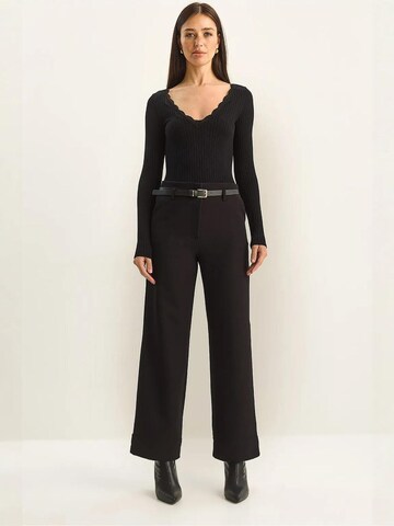 Bianco Lucci Broek in Zwart