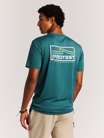 PROTEST Performance Shirt 'PRTDonald' in Green