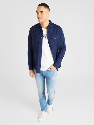 G-Star RAW Shirt 'Distressed' in Wit