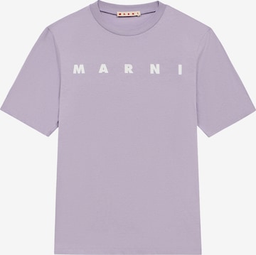 Marni - Camiseta en lila: frente