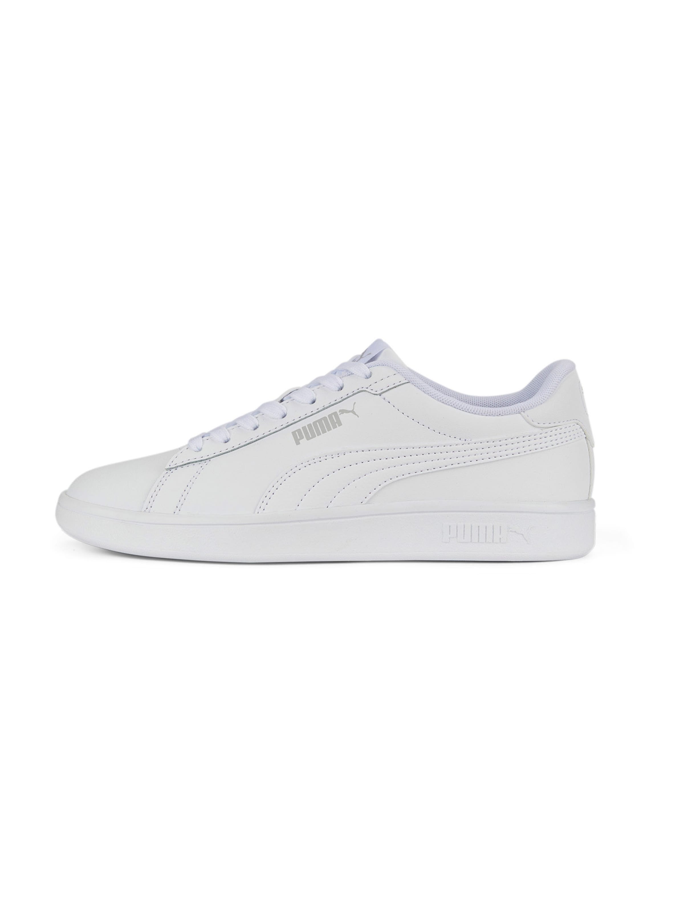 Baskets basses 'Smash 3.0' PUMA en blanc : devant
