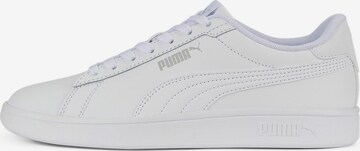 PUMA Tennarit 'Smash 3.0' värissä valkoinen: edessä