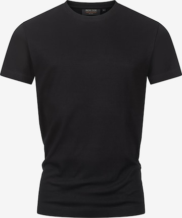 INDICODE JEANS Shirt 'Sander' in Black: front
