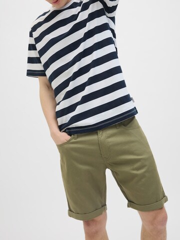 regular Pantaloni 'JREBFIVERS' di JJ Rebel in verde