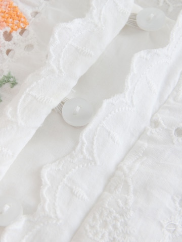 Chemisier Next en blanc