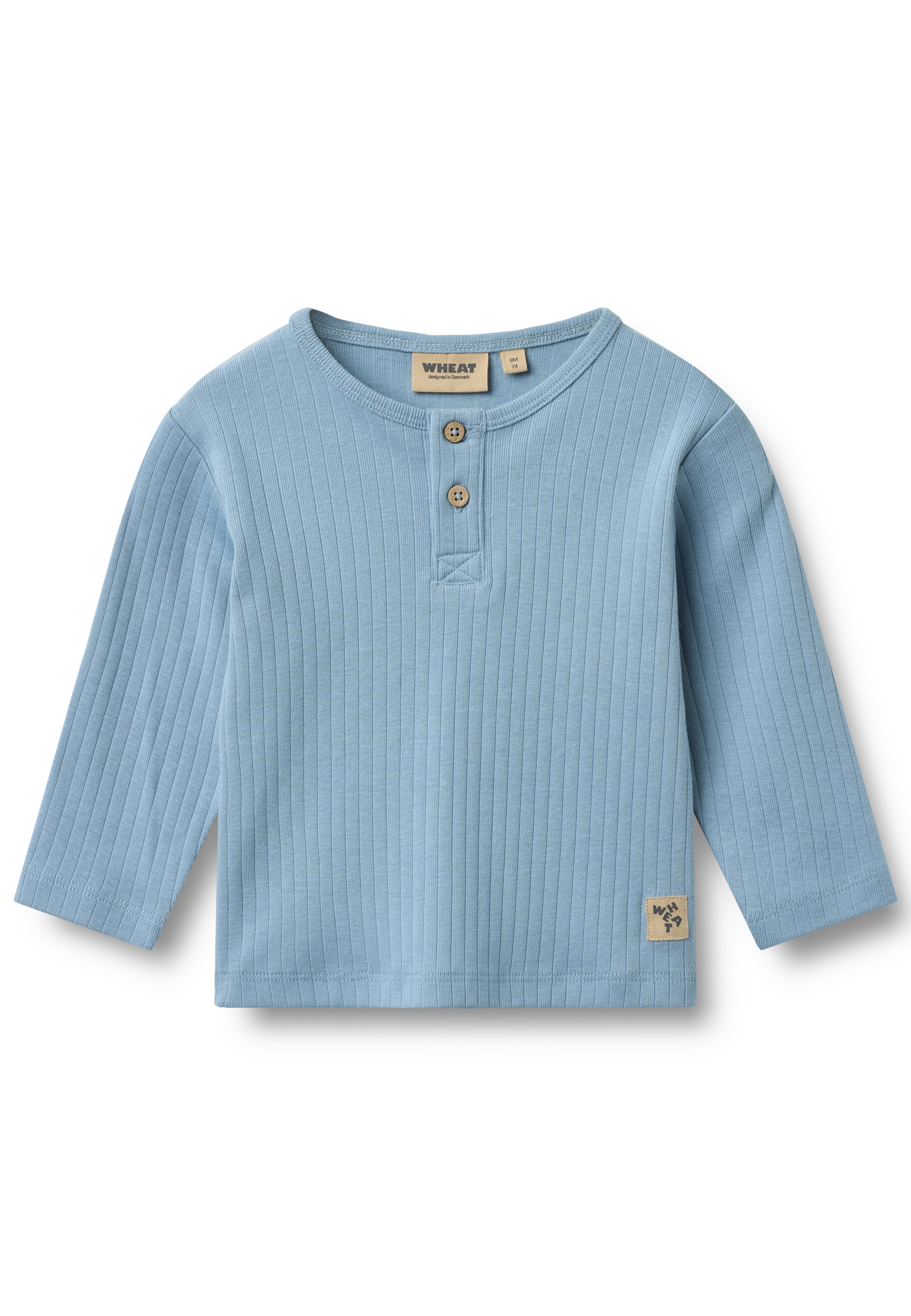 WHEAT Shirt 'Morris' in Blue: front