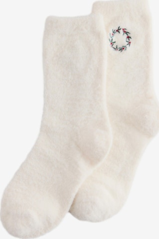 Next Socks in Beige: front