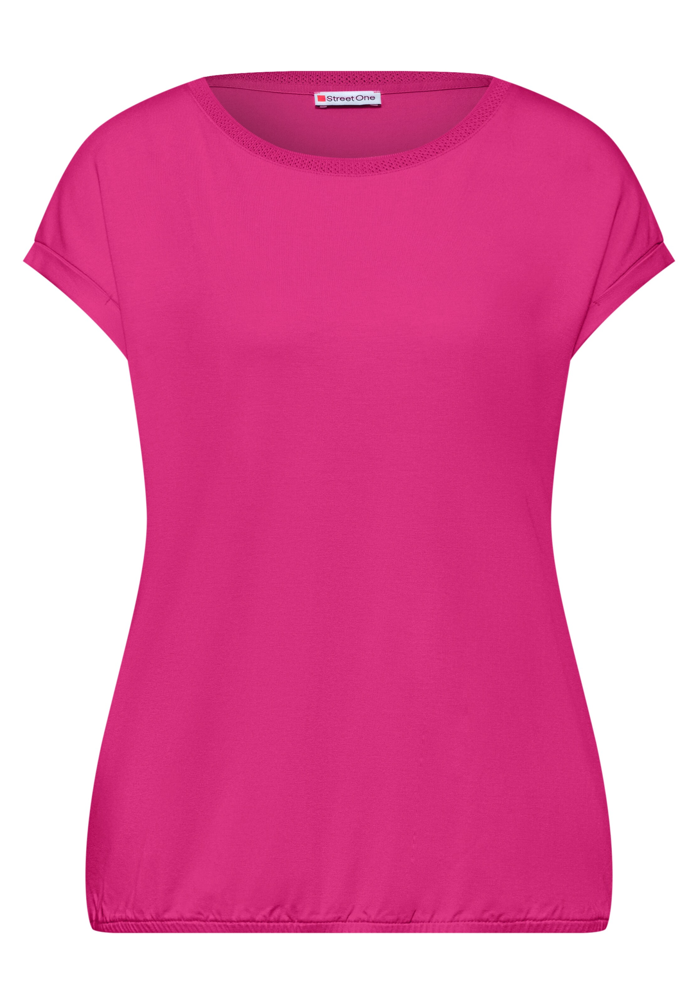 STREET ONE Shirt in Pink: front