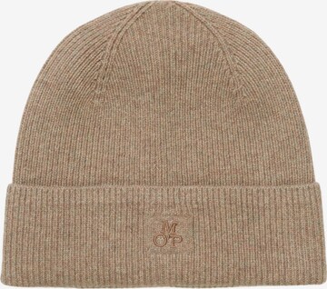 Marc O'Polo Beanie in Beige: front