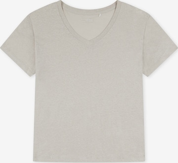 SCHIESSER Slaapshirt ' Mix & Relax ' in Grijs: voorkant