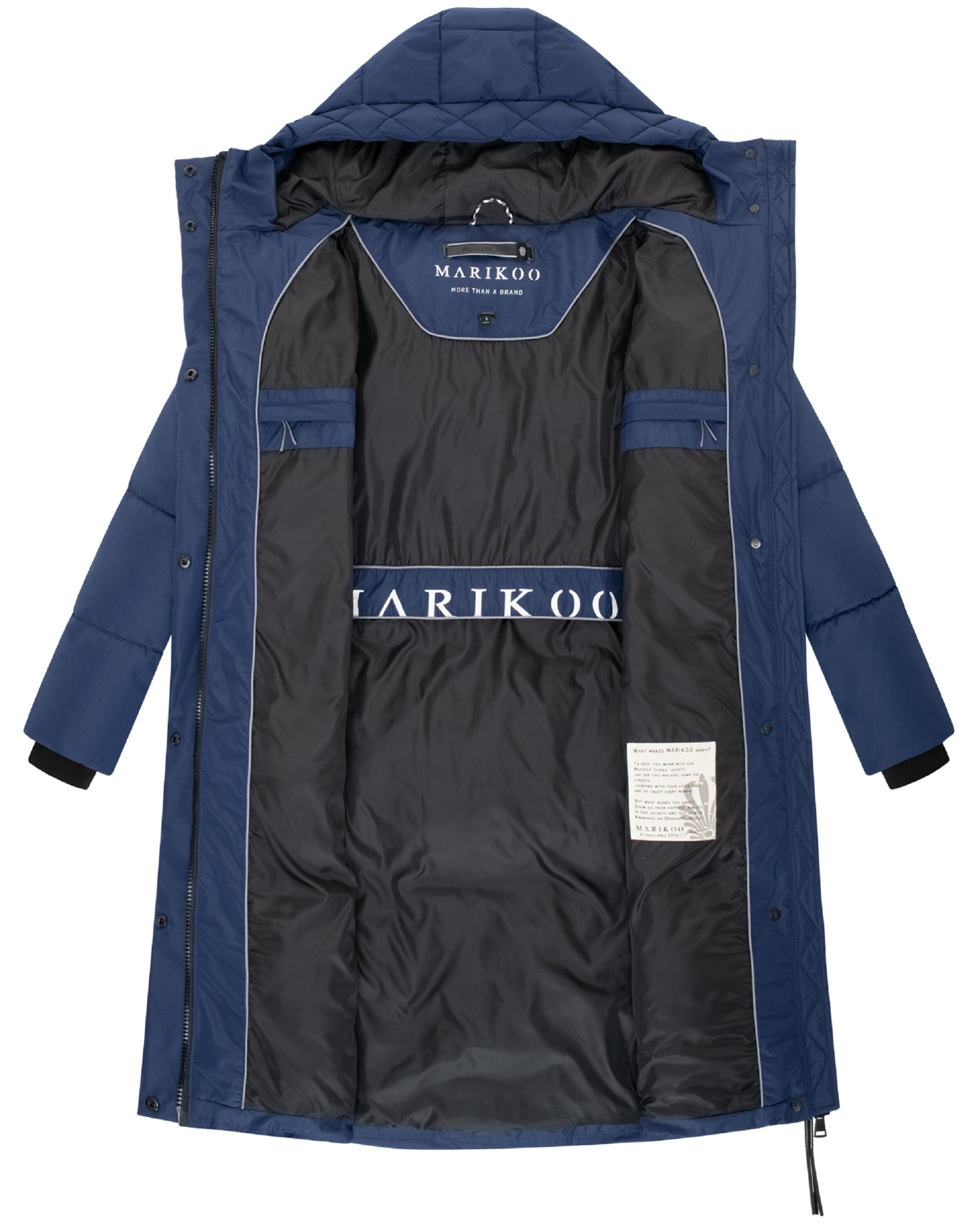 MARIKOO Télikabátok 'Michikoo XVI' - kék
