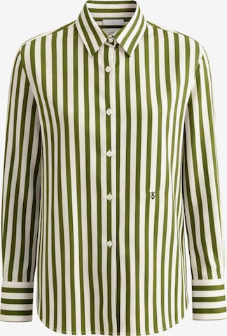 Lilysilk Bluse in Grün: Vorderseite