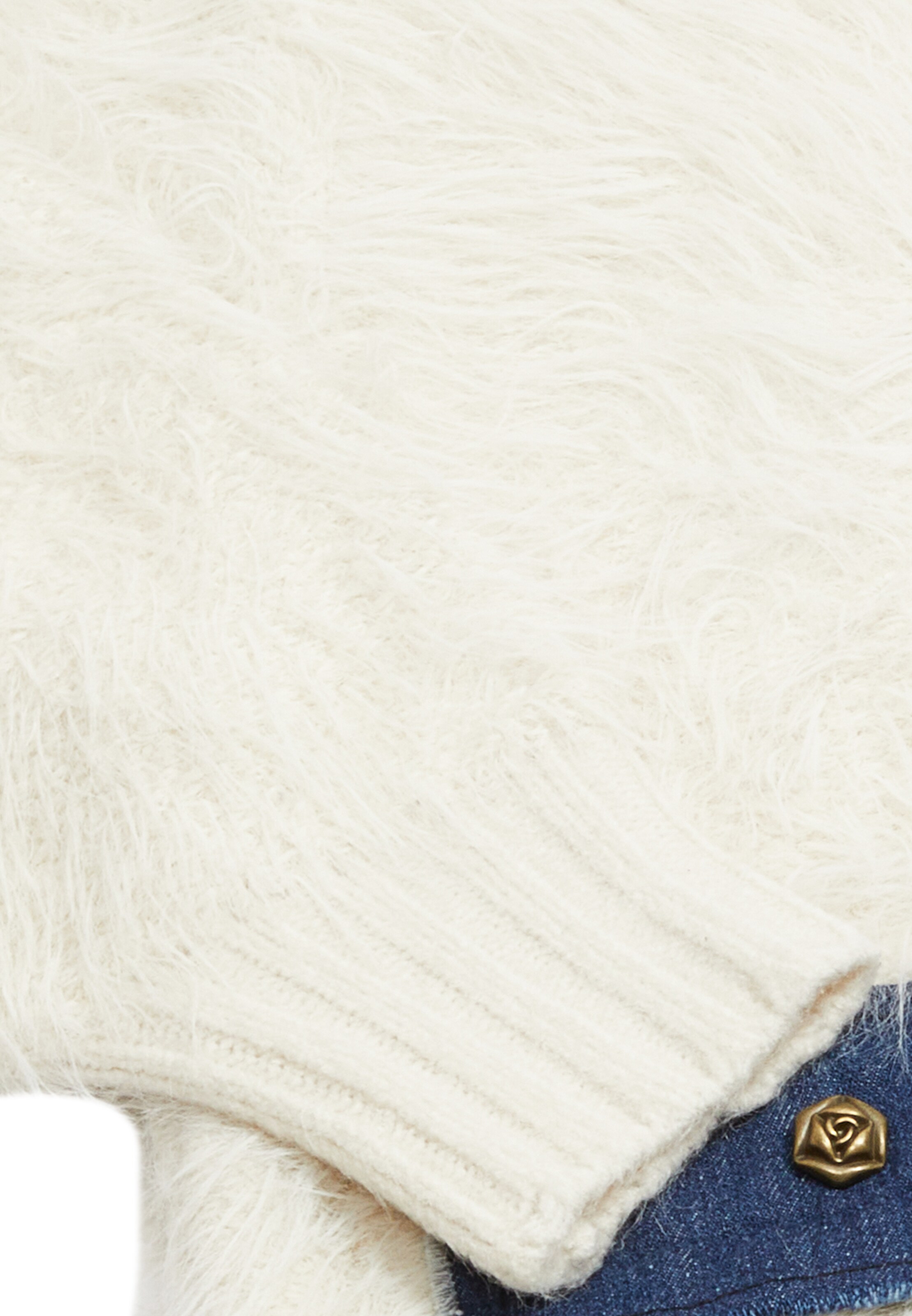 ALARY Knit Cardigan in White