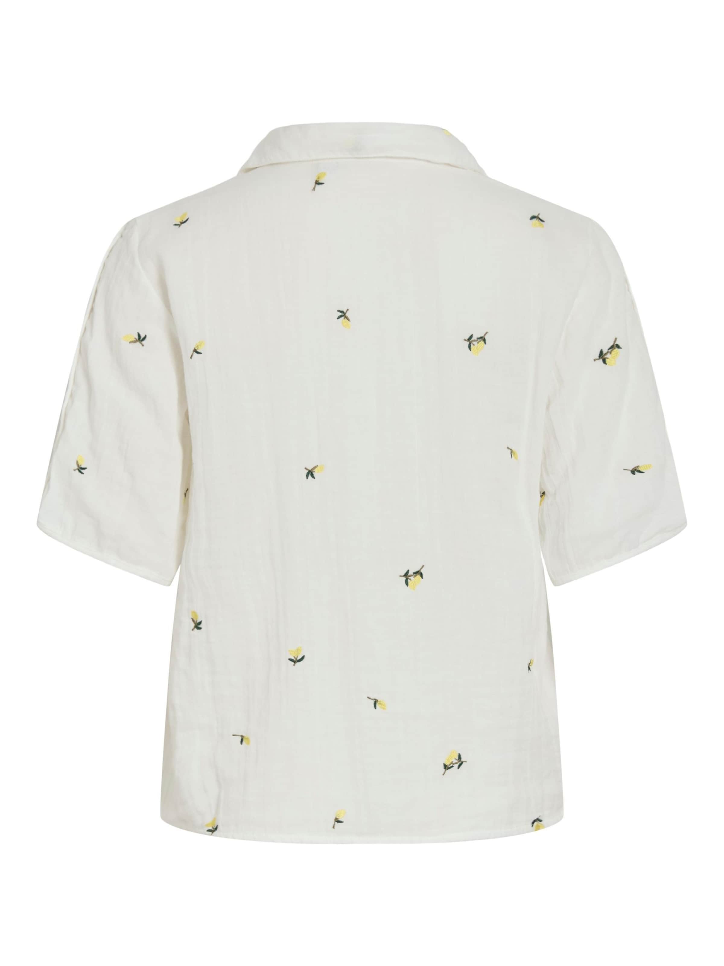 VILA Blouse 'VIBrodera' in White
